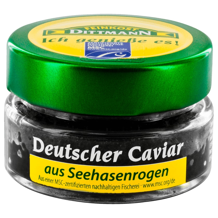 Feinkost Dittmann Deutscher Caviar schwarz 50g